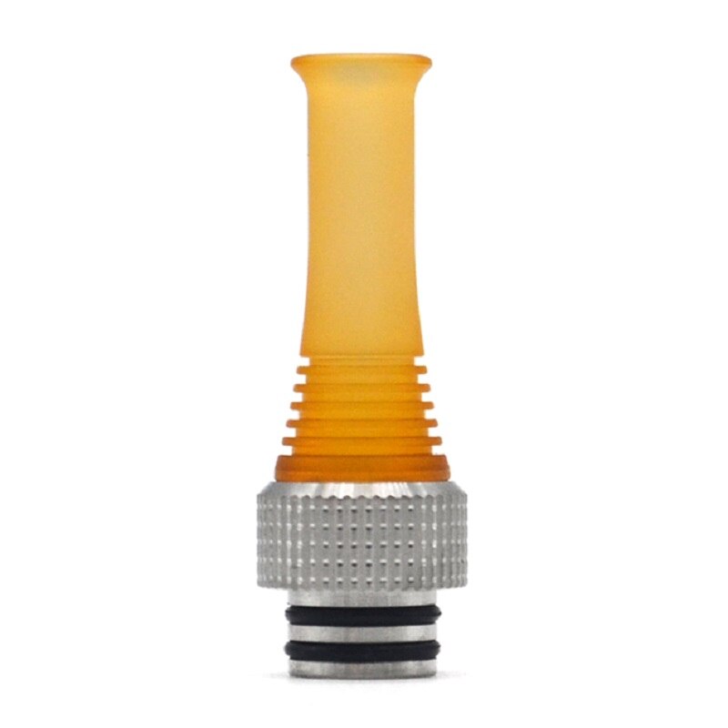 Punta antigoccia agose 510 per bocchino RBA RTA Tank RDA atomizzatore accessorio Vape: E Yellow Silver