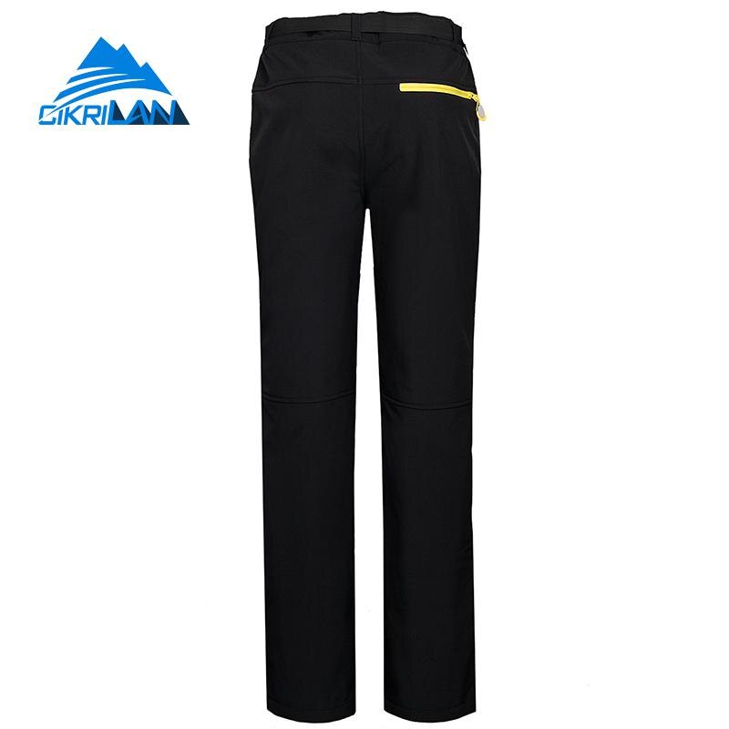 Mens Windproof Water Resistant Pantalones Hombre Sport Hiking Climbing Softshell Outdoor Pants Men Trekking Camping Ski Trousers