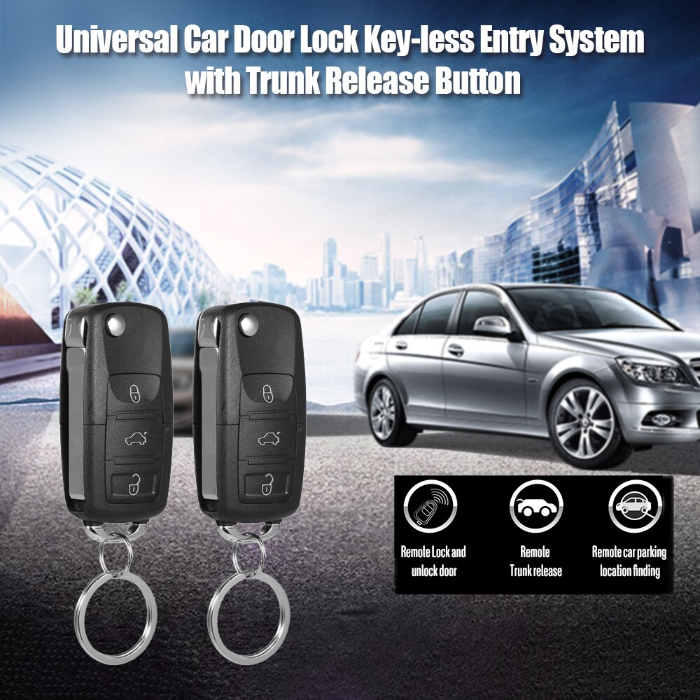 Universele Zentralverriegelung Kaufe Autotürschloss Keyless Entry System Zentralverriegelung Keyless Entry Kit Installatie Zelf