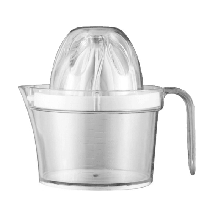 Drizom Presse-agrumes manuel pour agrumes, citron, orange, citron vert, avec tasse à mesurer intégrée, râpe et séparateur d'œufs, poignée en silicone antidérapante, 590 ml