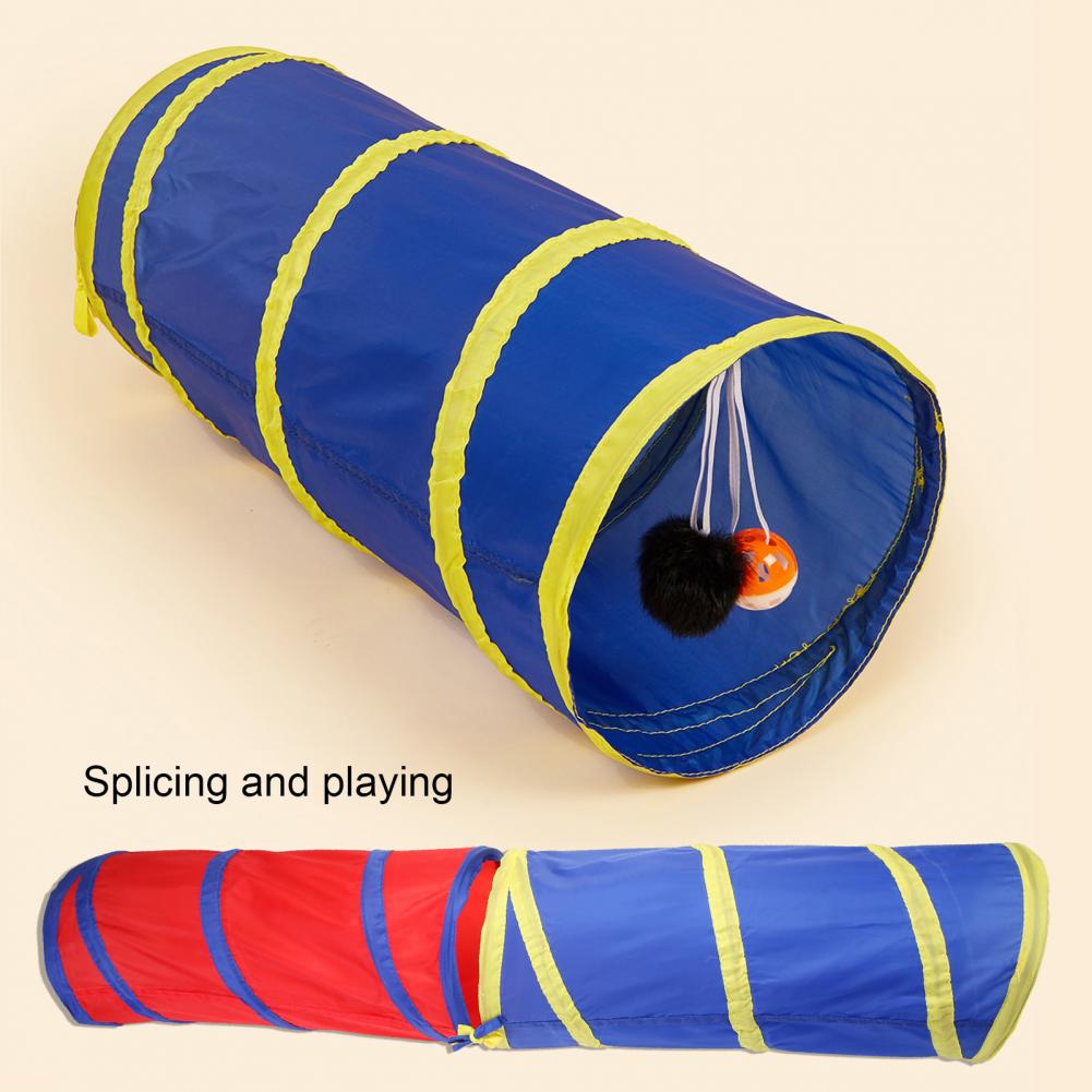 Large Space Interactive Toy Kitten Playing Tunnel Tube Toy for Pet Toy