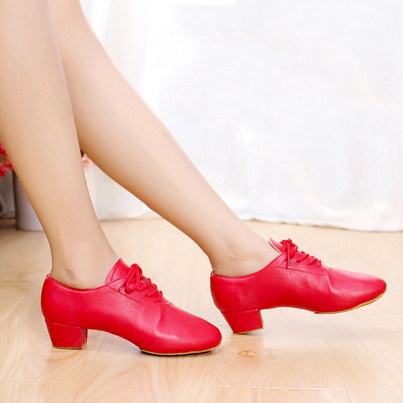 Zapatos de baile de suela blanda para mujer, zapatos de baile de salón para mujer, zapatillas de baile latino para salsa