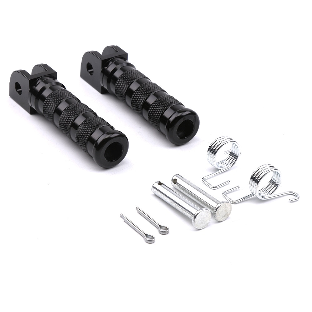 CNC Aluminum Foot Pegs Adapters For Yamaha MT10 MT07 MT09 Tracer XSR 900/700 – Anti-Slip, 4PCS