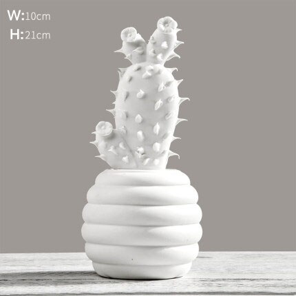 Scandinavische eenvoudige huisdecoratie ornamenten woonkamer tv-kast veranda wijnkast simulatie cactus display: B