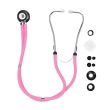 Lightweight Aluminum Alloy Dual Head Acoustic Stethoscope Device