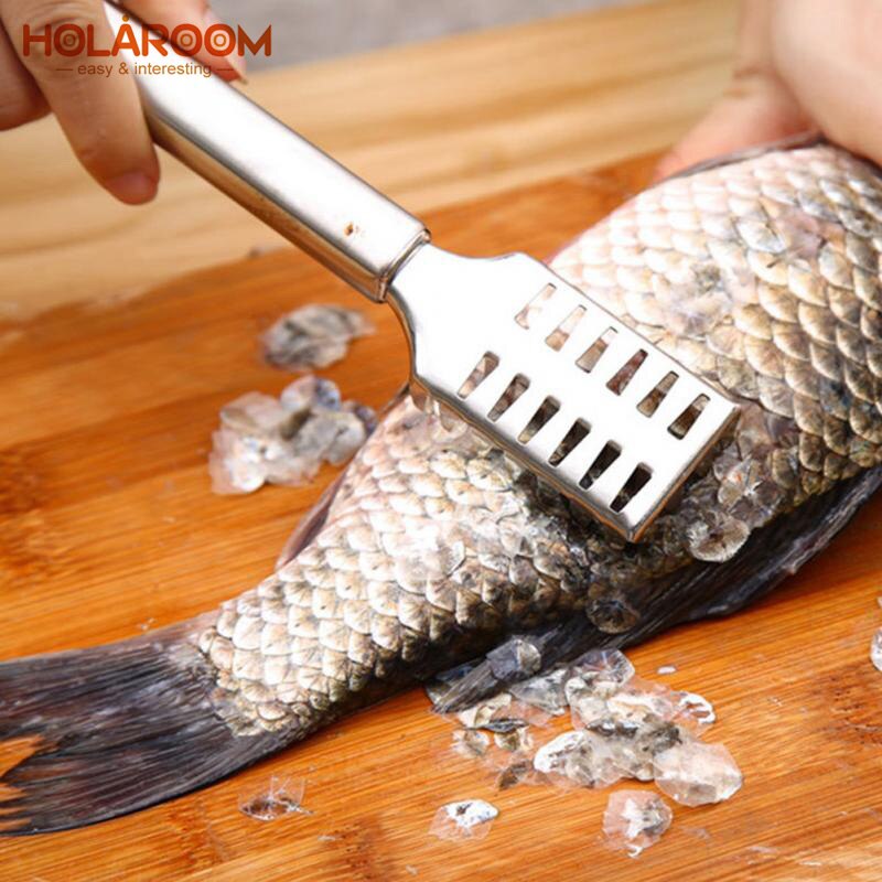 Fish Scraler Holaroom Home Fish Scale Scaler Stainless Steel Fi... – Vicedeal