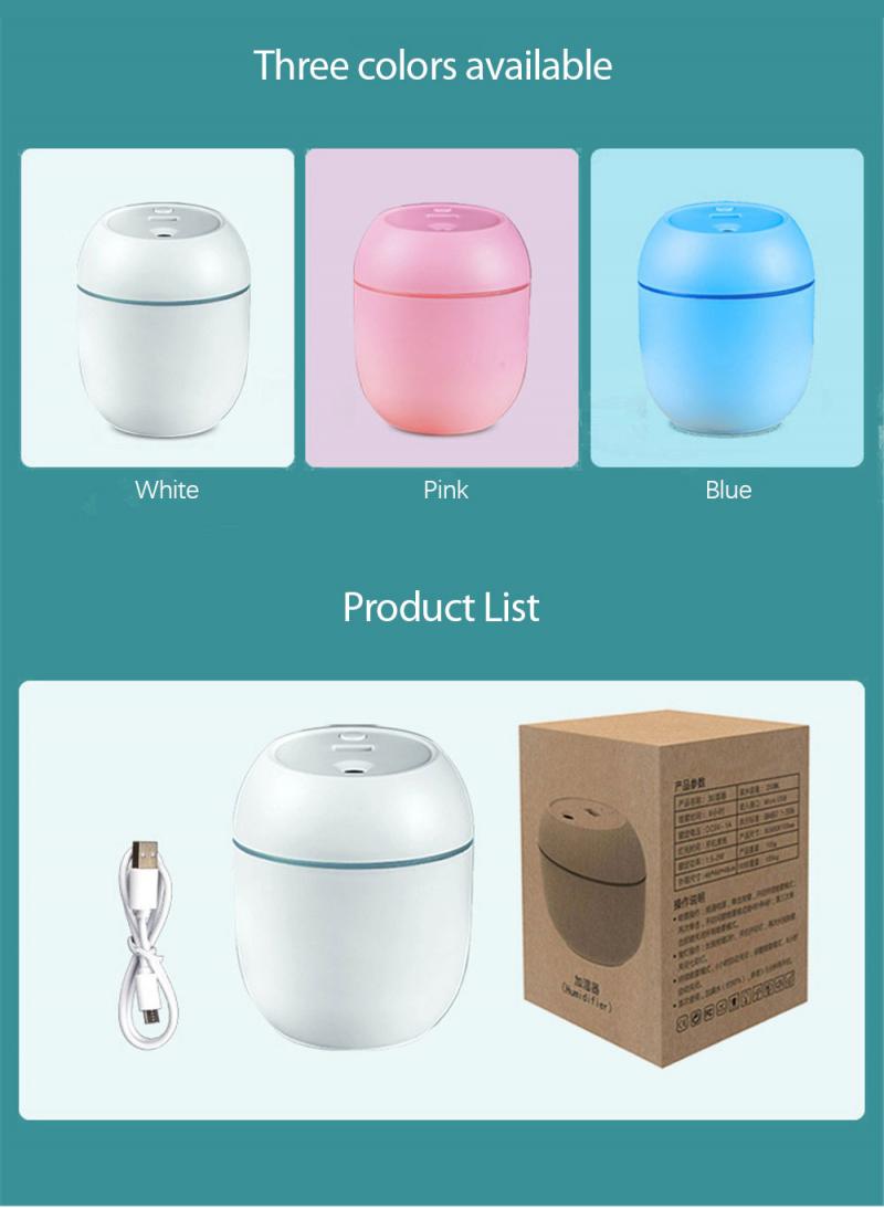Usb Portable Air Humidifier Diffuser Home Bedroom Humidifier Large Usb Capacity Small Portable Humidifier Car Air Humidifier
