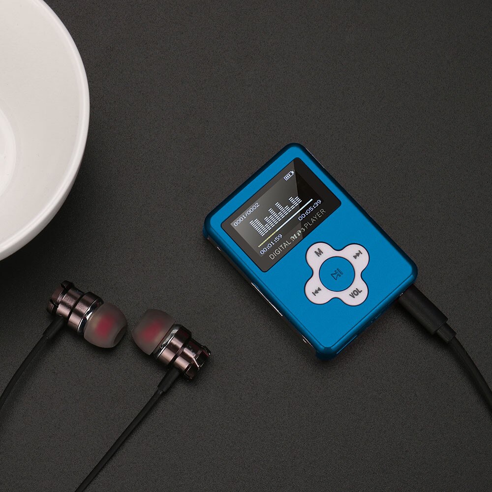 usb Mini HiFi music player MP3 walkman reproductor Metal MP3 Player LCD Screen Support 32GB Micro SD TF Card