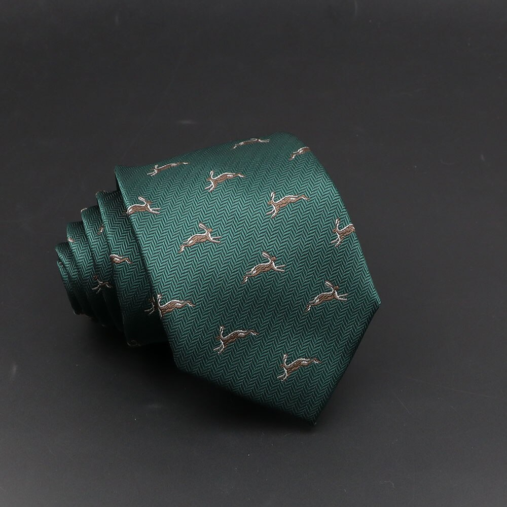 Corbata con estampado Floral de animales y dibujos animados para hombre, corbata estrecha y delgada, corbatas para de boda, color rojo marino, accesorios para corbata,