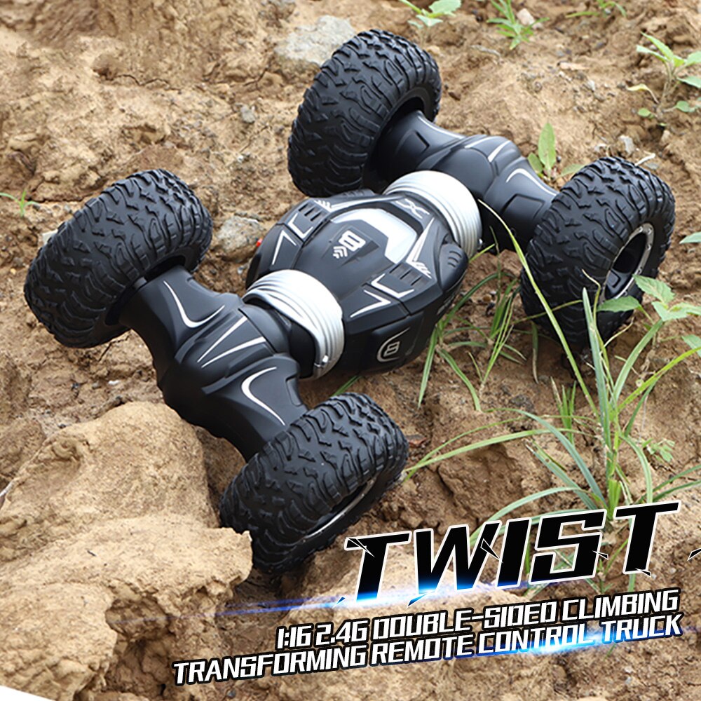 4WD 2,4 GHz RC Klettern Auto Für freundlicher 1:16 hoch Geschwindigkeit Radio Fernbedienung aus Straße Buggy Twist Rc Kunststück autos Modell Jungen Spielzeug