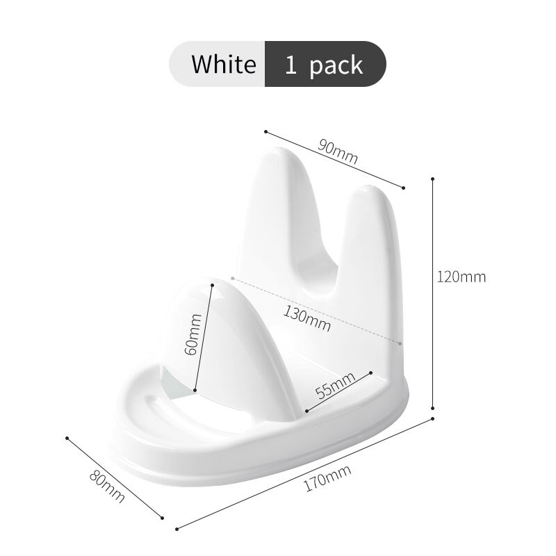 1 Uds. Utensilios de cocina, cuchara de cocina, soporte para espátula, estante de almacenamiento resistente al calor, 4 colores