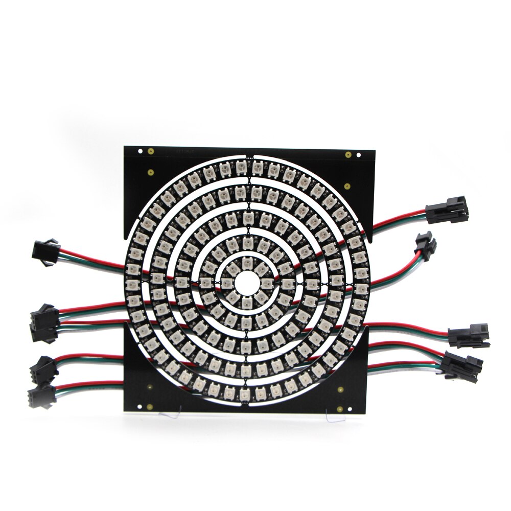 WS2812B DIY RGB LED Ring 8 16 24 35 45 Pixels WS2812 Round LED Modules SK6812 5050 Built-in RGB Addressable DC5V LED Circle Ring