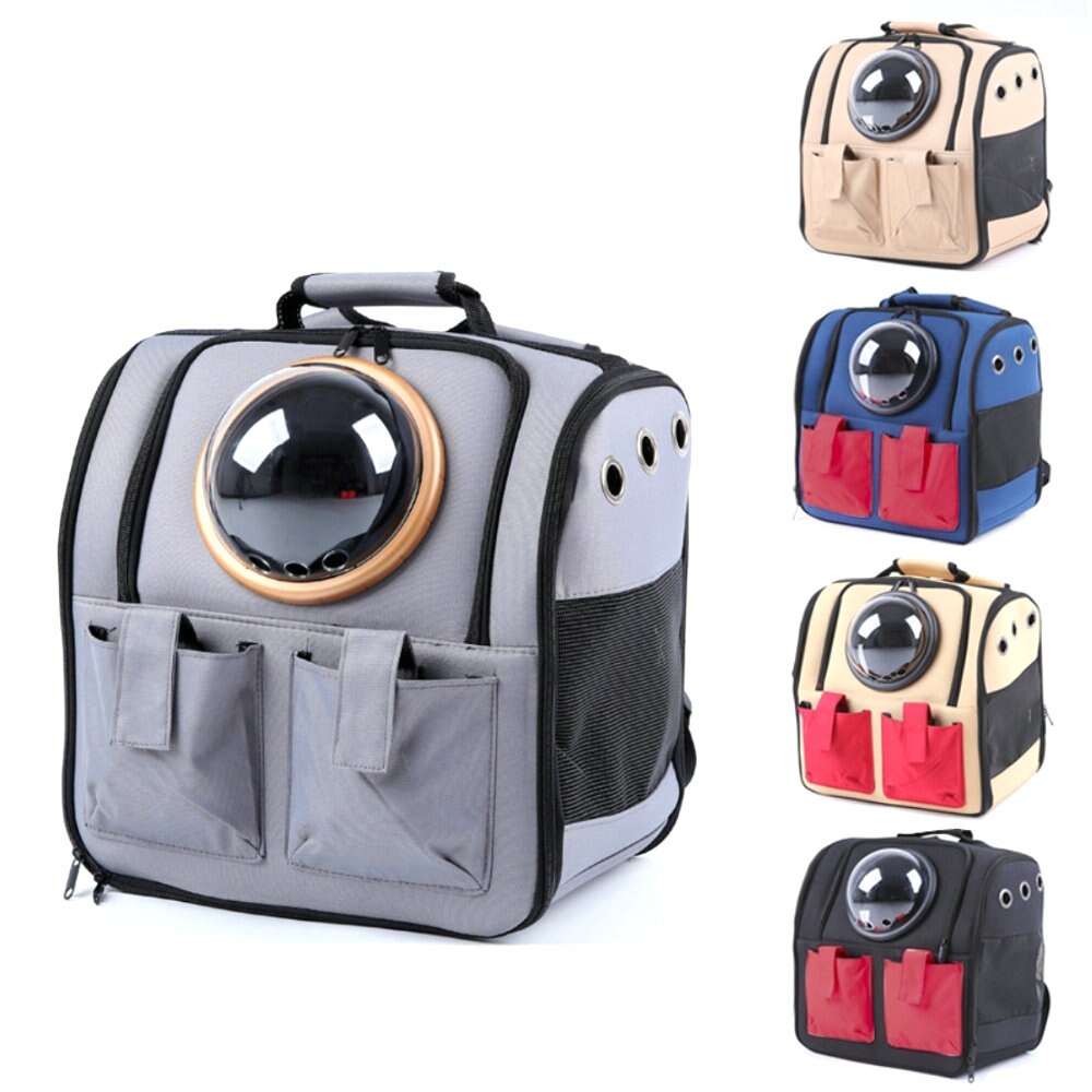 The capsule bag carrying pet cat breathable outdoor portable packaging bag pets puppy travel backpack for dogs carrier
