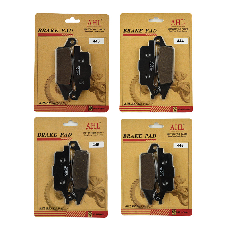 AHL-pastillas de freno delantero y trasero para motocicleta, accesorio para YFM550, YFM 550, FGHY, FGPY, YFM700, YFM 700, FGPW, FGPX, FGPY, FGPZ, Grizzly