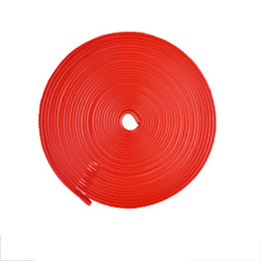 8m Electric Scooter Bumper Protective Scooter Body Strips Anti-Collision Protection For Xiaomi M365 Mijia Pro Electric Scooter: 8m  red