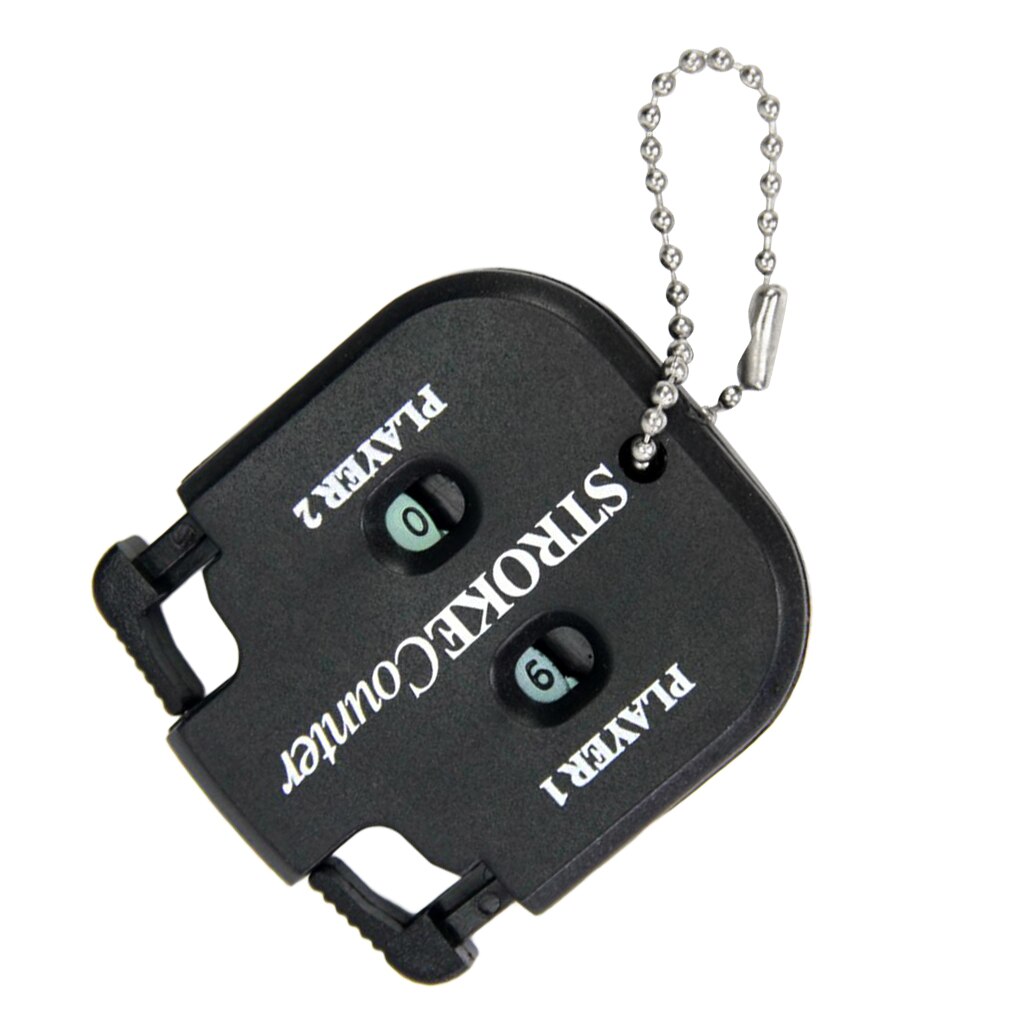 Golf scoreteller, sleutelhanger, slagteller, kogelstootteller, trainingshulpmiddelen