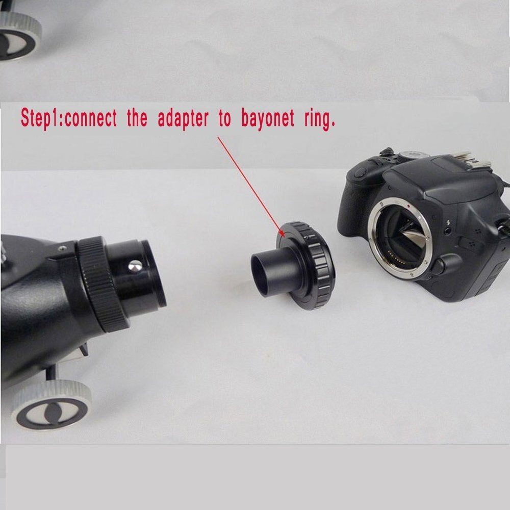 1.25 Inch T-mount - Can Use Together with T-ring Telescope astronomic adapter