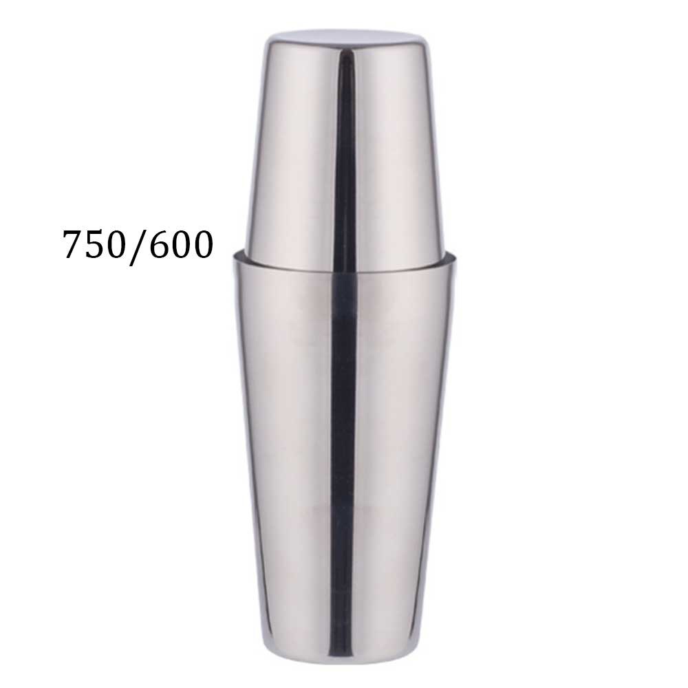 Bar Shaker Cocktail Zubehör Barware Boston Trinken Für Bartender Set Jigger Werkzeuge Edelstahl Mixer 550/750ML Holz rack