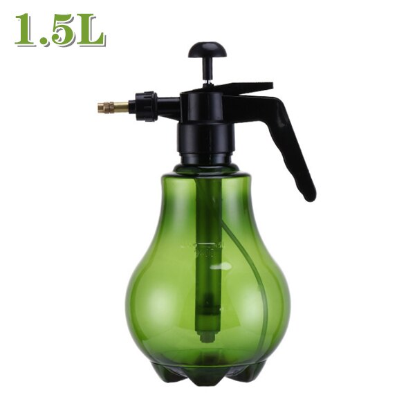 Sprayer Hand Air Pressure Trigger Sprayer Bottle Adjustable Disinfection Sprayers Air Compressor Pump Spray Bottle Watering Can: 1.5L Green-2