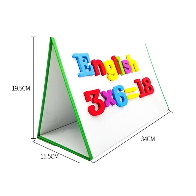 Magnetic Learning Alphabet Letters Foam Toy Sticker Set Refrigerator Stickers Learn Spelling Counting Educational Toys Xmas