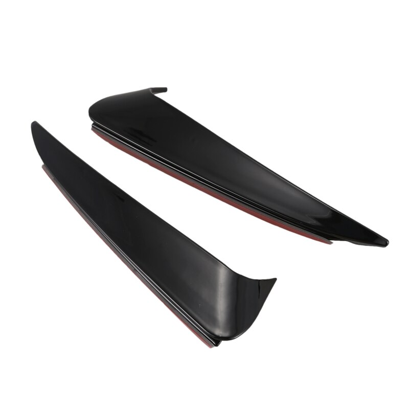 Répartiteur Pare-chocs Avant Pour Mercedes Classe C Sport W205 2015-2018 - Noir Brillant, 4 Pièces, Installation Facile