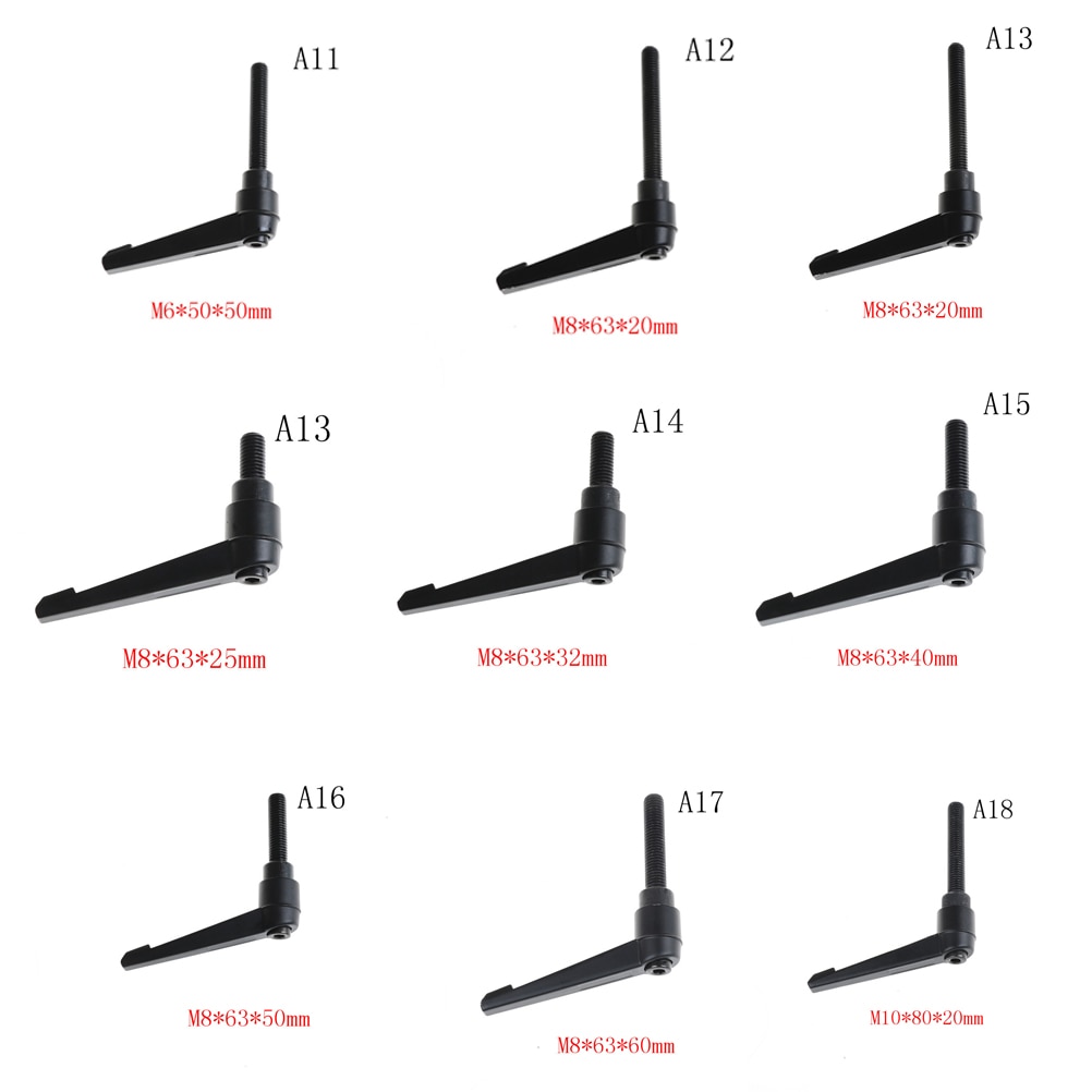 M6 M8 M10 Klemhendel Machines Verstelbare Locking Schroefdraad Handvat Knop