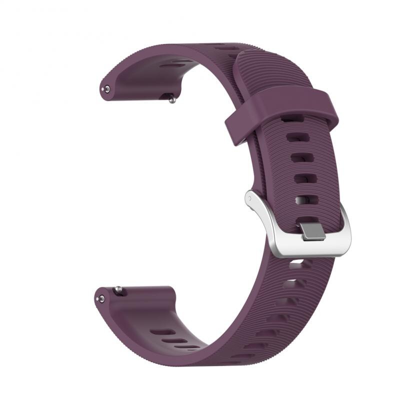 Pulseira Para Garmin Forerunner 645 Cores Esporte Pulseira de Silicone Pulseira 10 Substituição Alça Acessórios de Moda Inteligente: 8
