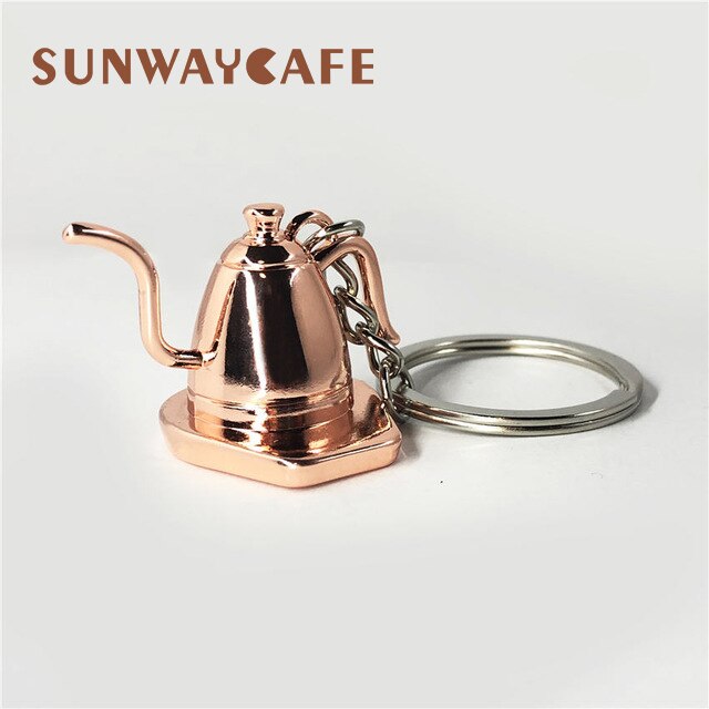 Espresso Coffeeware Accessoires Sleutelhanger Koffie Machine Handvat Moka Pitcher Sleutelhanger Draagbare Creatieve Barista Koffie Sabotage: G