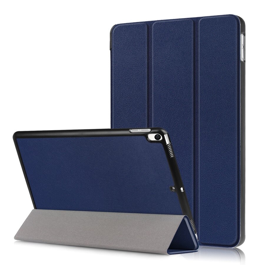 Case for iPad Air 10.5 inch (3rd Gen) Cover, Ultra Slim Standing Protective Shell with Auto Wake/Sleep for iPad Air 3 Case: Navy Blue