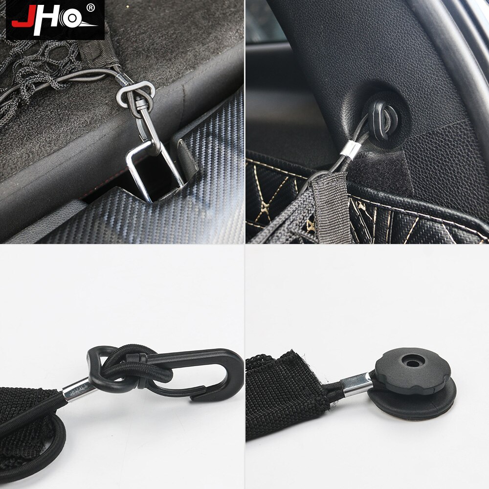 Jho Envelop Stijl Kofferbak Bagagenet Mesh Organizer Opslag Voor Ford Explorer -2022 Beperkt