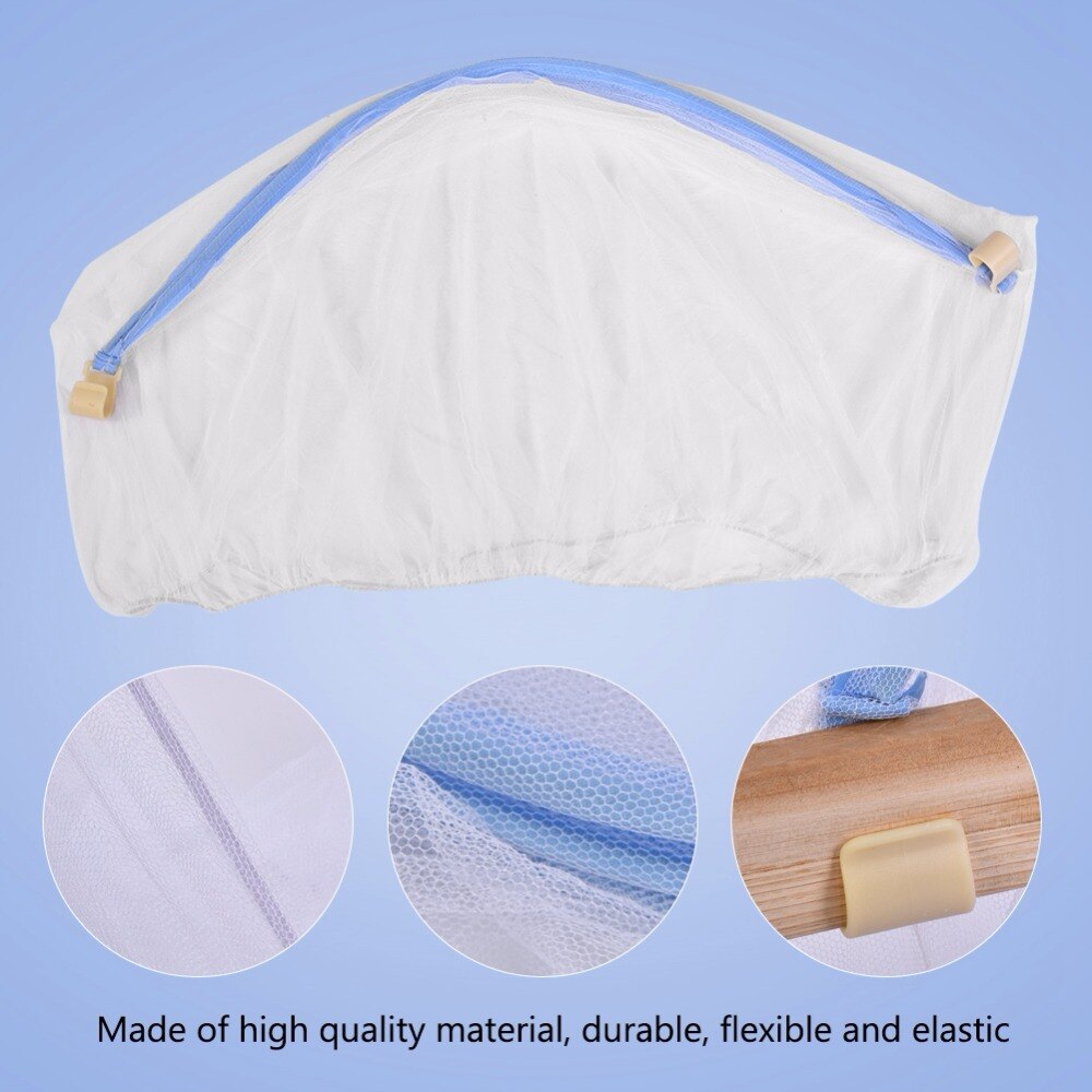 Filet de protection pour lit de bébé | Filet respirable en maille, filet pour rideau de dôme, pliable, pour lit de bébé ou bébé