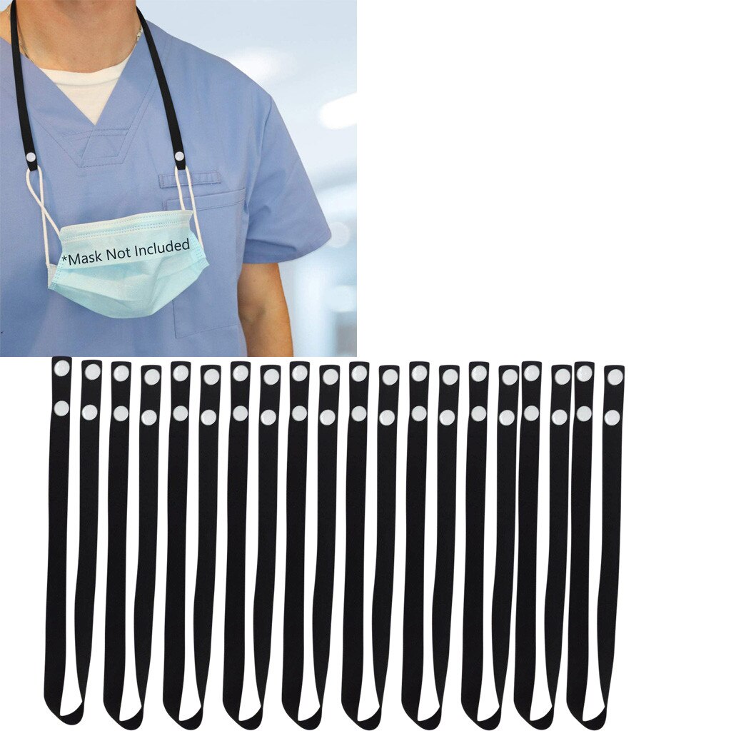 rope Adjustable Face Masks Extension Lanyard Handy&convenient Safety Ear Holder Portable Mouth Maskse Hang on Neck Rope Hooks: A