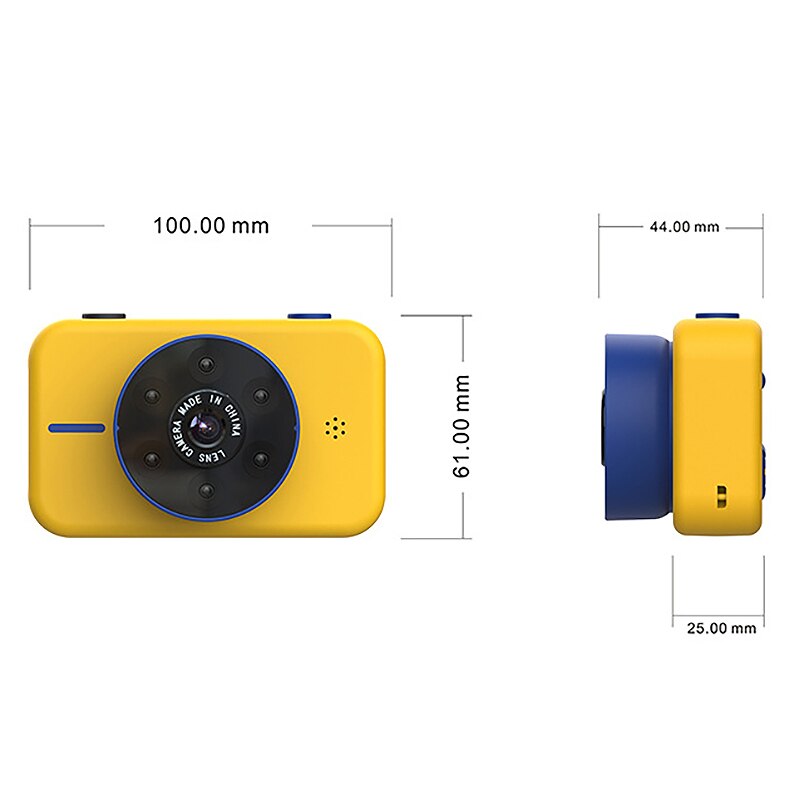 -Mini Children's Camera Front and Rear Dual Camera 50 Million Pixel Children's Digital Camera 32G Memory Card