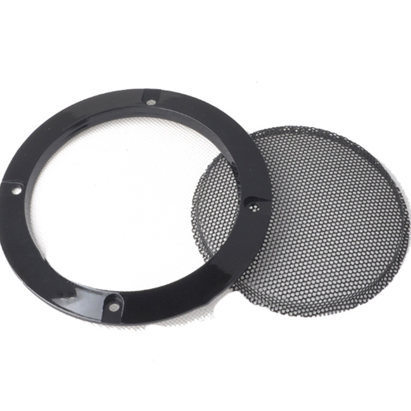 2Pcs 4 Inch Speaker Speaker Grille Speaker Face Shield Replaceable Round Speaker Protection Grille