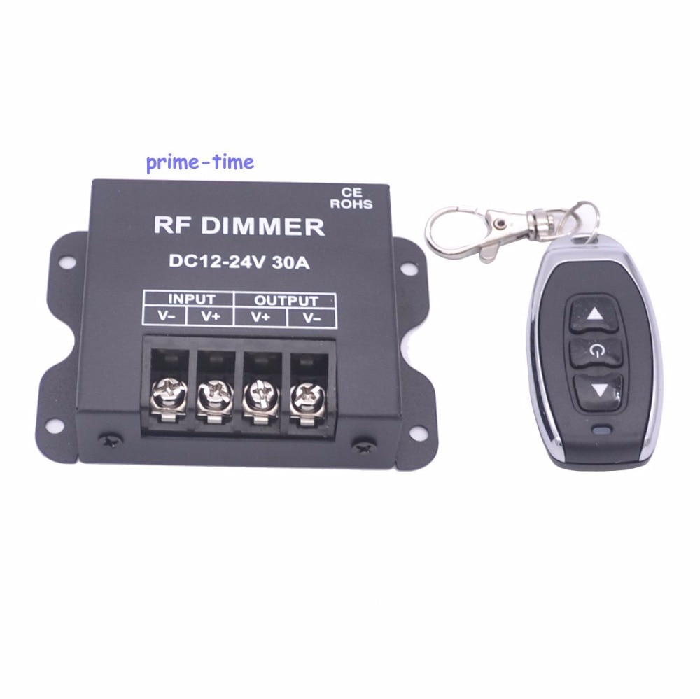 RF Led Dimmer 3Key Remote LED Single Color Dimmer Brightness Control For LED Spot lamp Recessed Strip light