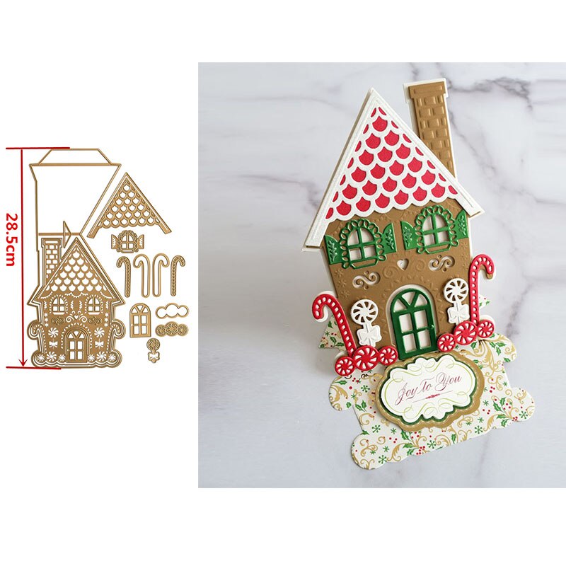 Festooned Retro Rectangle Frames Fancy Edges Christmas Border Metal Cutting Dies for DIY Scrapbooking Cards Crafts Dies: 15