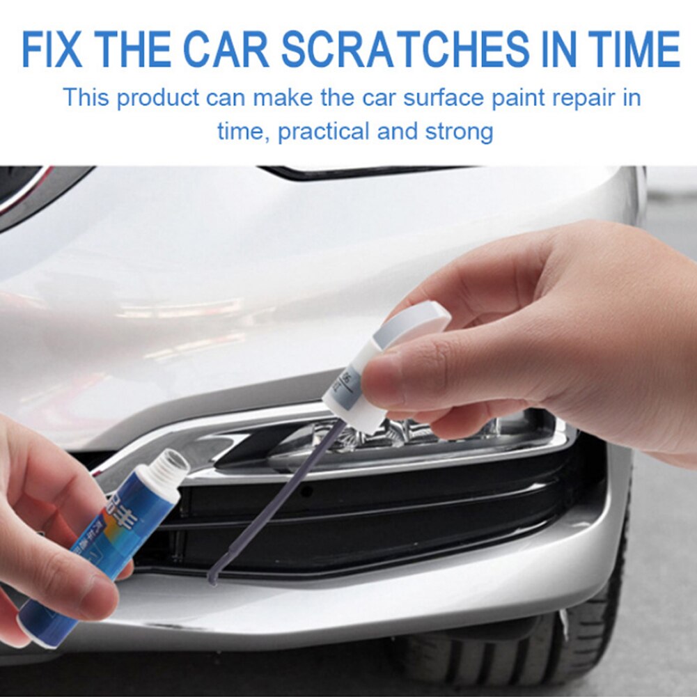 12ml bil lak pen universal vandtæt auto coat ridse klar fjerner reparation værktøj applikator auto bil lak pleje touch up penne