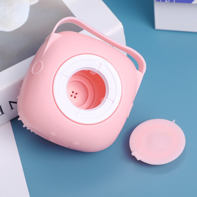 Cepillos de silicona para perros y gatos, cepillo de lavado para baño, masaje suave, limpieza del pelo, ducha