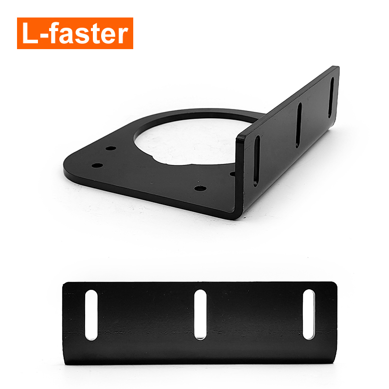 L-schneller 2 Stück kunden spezifische Stahl Montage platten halterung für 75 U/min 120 U/min Elektro rollstuhl wagen Getriebe Motor- mit gebürstetem Motor-