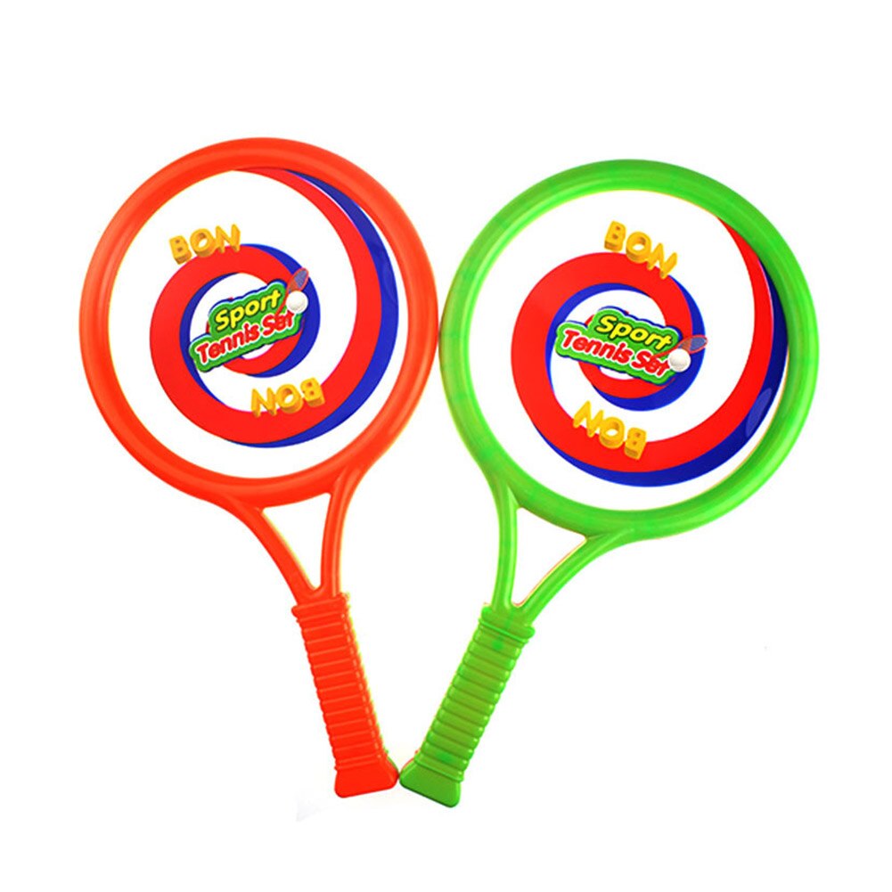 Sports de plein air plage enfants Fitness Intelligence développement formation en plastique Portable jardin enfants raquette de Tennis multi-usage