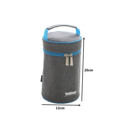 Thermal Insulation Cooler Lunch Bag Picnic Bento Box Fresh Keeping Ice Pack Food Fruit Container Storage Accessory Supply Stuff: F