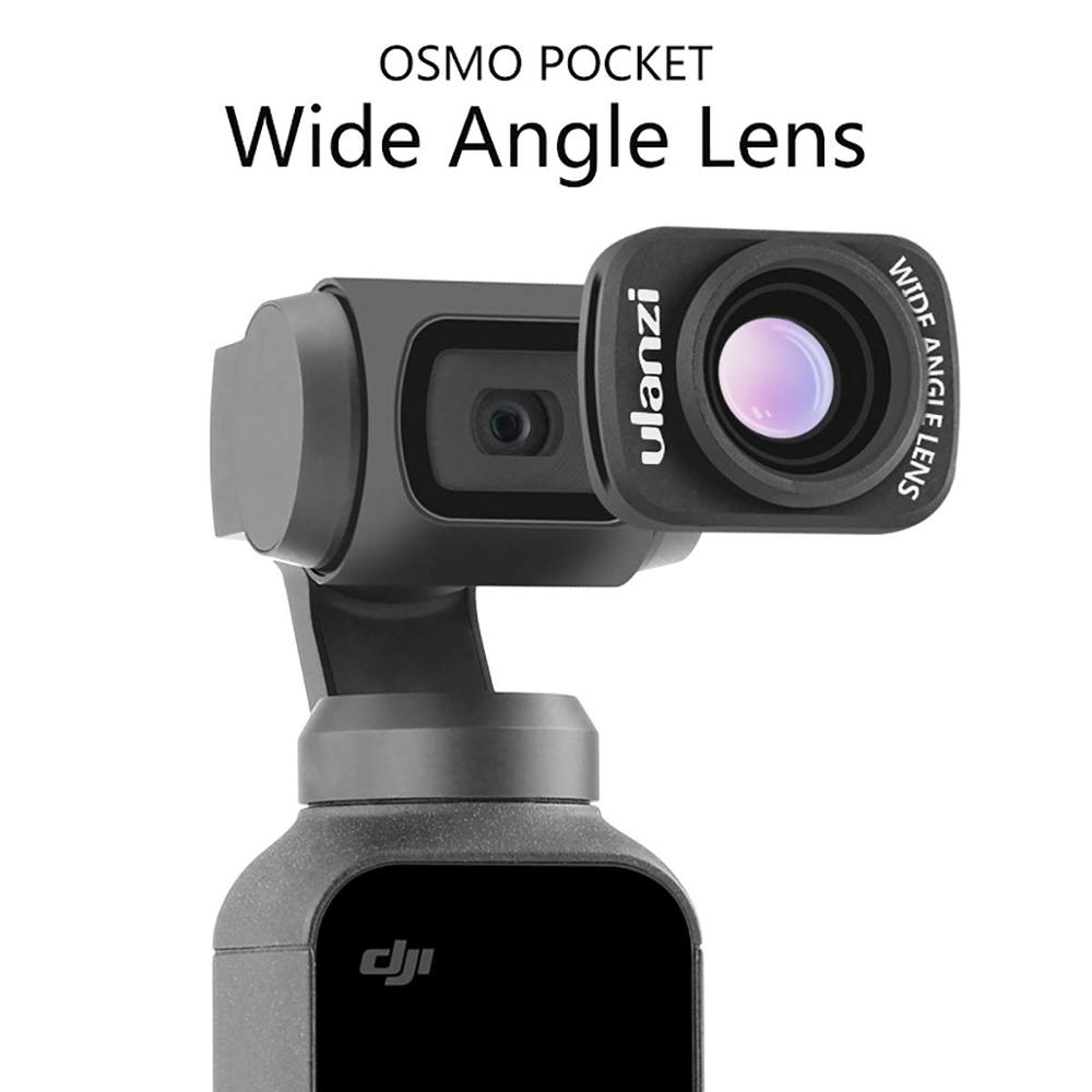 ULANZI OSMO Pocket Groothoek Lens Magnetische Structuur voor DJI OSMO Pocket Camera Handheld Gimbal Stabilizer Accessoires