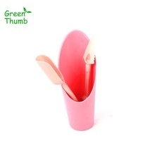 Mini Pot de semis en plastique rose/bleu, 2 ensembles, Mini matériel de jardinage de