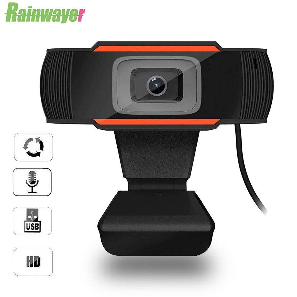 1080P Webcam USB 2.0 PC Camera HD Video Record Webcam Web Camera With MIC For Computer For PC Laptop 720P 480P Webcam