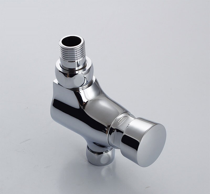 Brass Concealed Urinal Valve Urinal Flush Valve Delay Shower Valve Switch Flush Valve Antique Brass Faucet Water-tap Outdoor: Brass surface mount