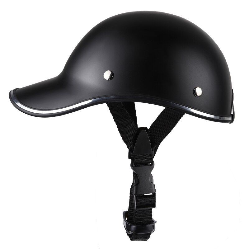 Baseball Type Helm Motorrijden Retro Open Helm Mode Mannen Vrouwen Harde Hoed Persoonlijkheid