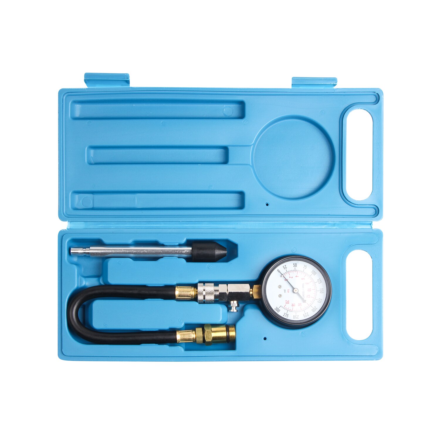 2pcs Petrol Engine Cylinder Compression Tester Kit Automotive Tool Gauge