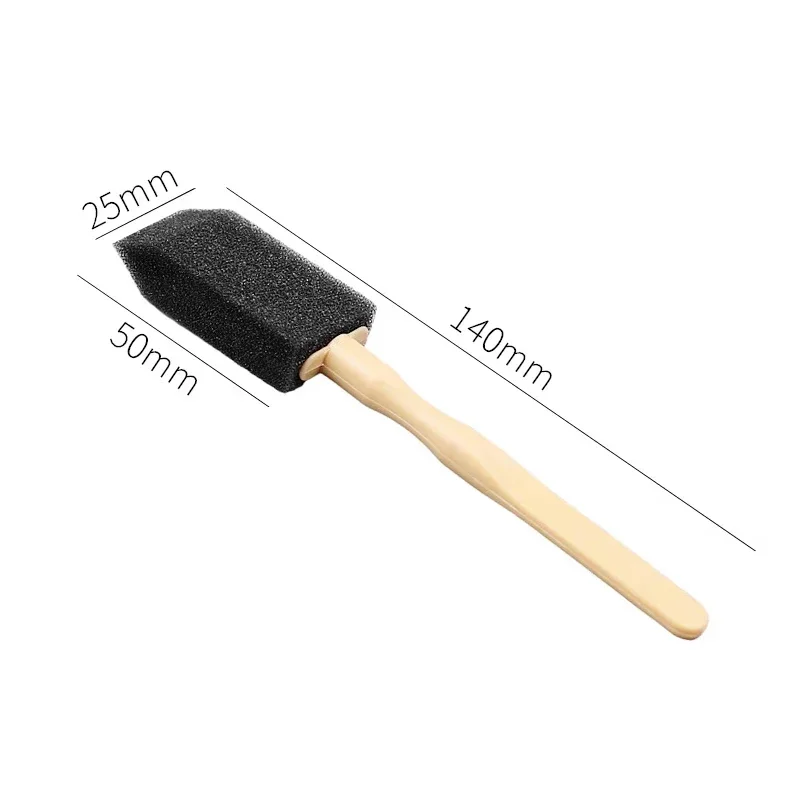 Cepillos de limpieza de esponja para coche, plumero, eliminación de polvo, herramientas de limpieza para detalles de Interior de coche, ventilación de aire acondicionado automotriz, 5 uds.