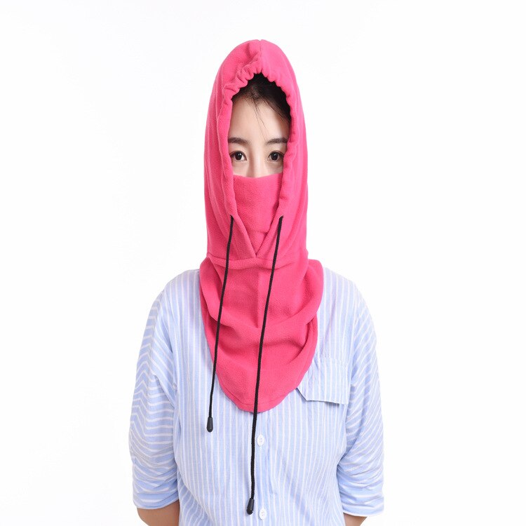 Sally-mascarilla facial completa para hombre y mujer, gorro de forro polar, pasamontañas de cuello, capucha más cálida, deportes de invierno, esquí, máscara táctica