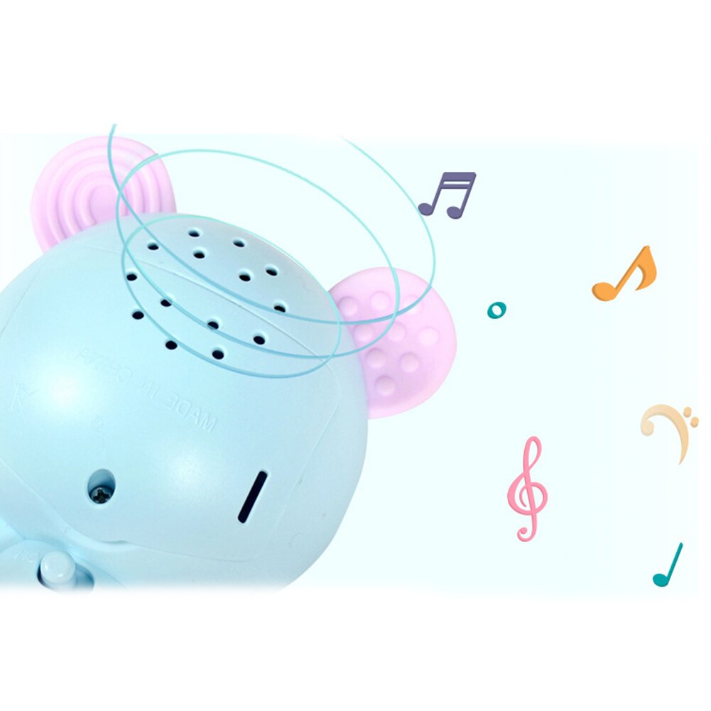 Zabawki dla niemowląt niemowlę dziecko kreskówka drżenie grzechotka noworodek dzwonek ręczny oświetlenie robić zastosowań muzycznych rytm gryzak zabawki edukacyjne robić nauczania początkowego